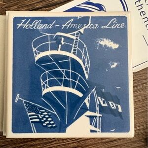 Blue Nautical Ceramic Accent Tile